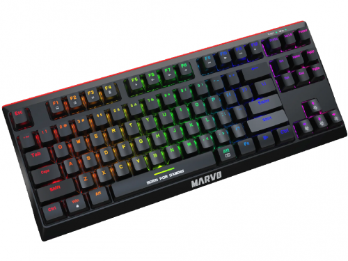 Marvo Keyboard Mechanical KG953 Wireless & Blutooth Wireless & Wired Tri-modes TKL RGB [2]