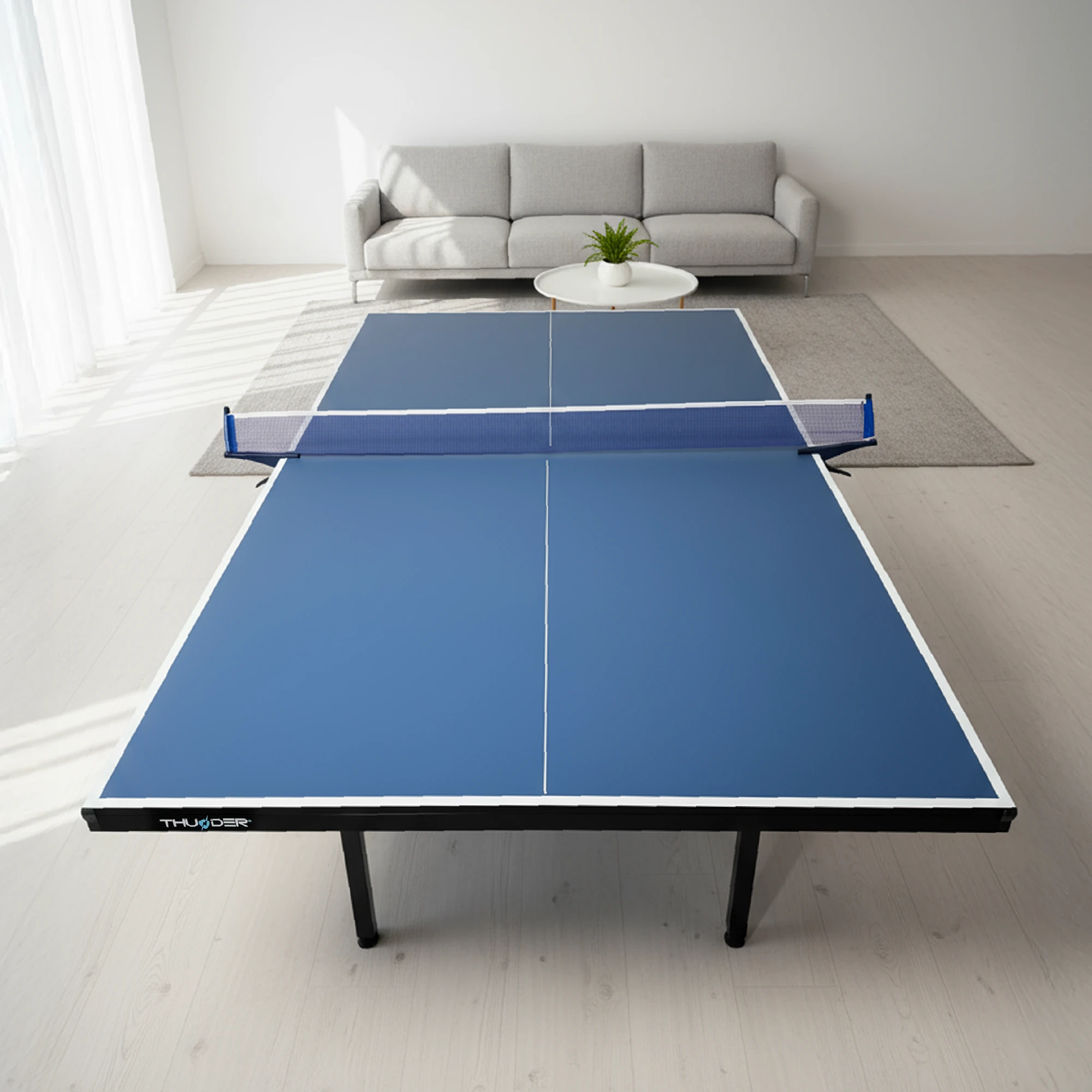 Masă de tenis de masă THUNDER VITAL-18-BLUE – Performanță oficială și stabilitate maximă [5]