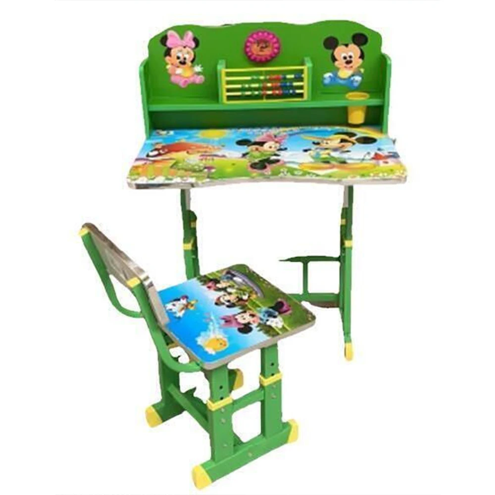 Masă pentru studiu verde cu picioare metalice Richi 88996 [1]