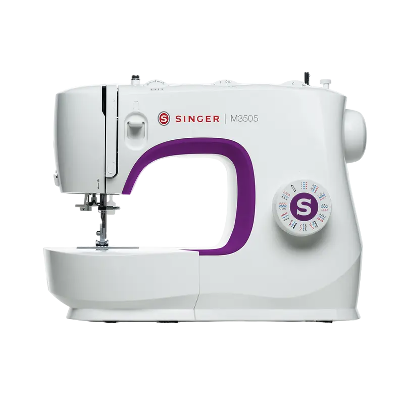 Mașină de cusut Singer M3505, Alb Violet [1]