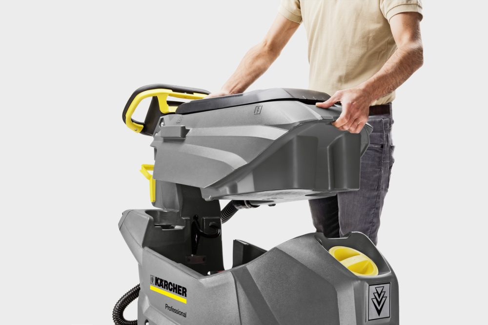 Mașină de spălat/frecat pardoseli Kärcher BD 43/25 C Classic Bp Pack 90Ah Li (24 V, 90 Ah Li-Ion, Lățime 43 cm, 1720 m²/h, Antracit) [6]