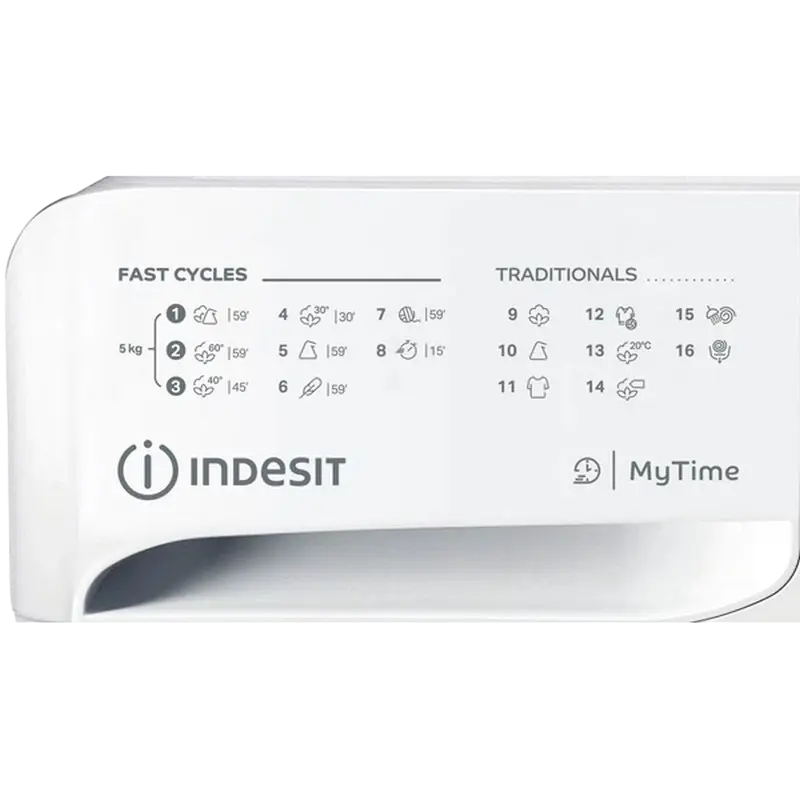 Mașină de spălat Indesit OMTWSA 51052 W EU, 5kg, Alb – Compactă și eficientă [8]