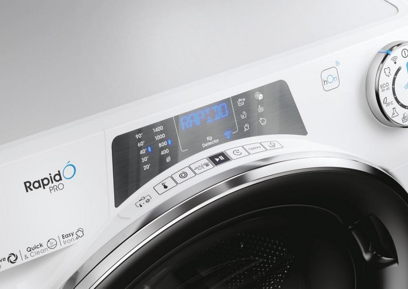 Mașină de spălat rufe Candy RP 4116BWMBC/1-S (11 kg, 1400 rot/min, Inverter, Abur, Wi-Fi hOn, Clasa A) [2]