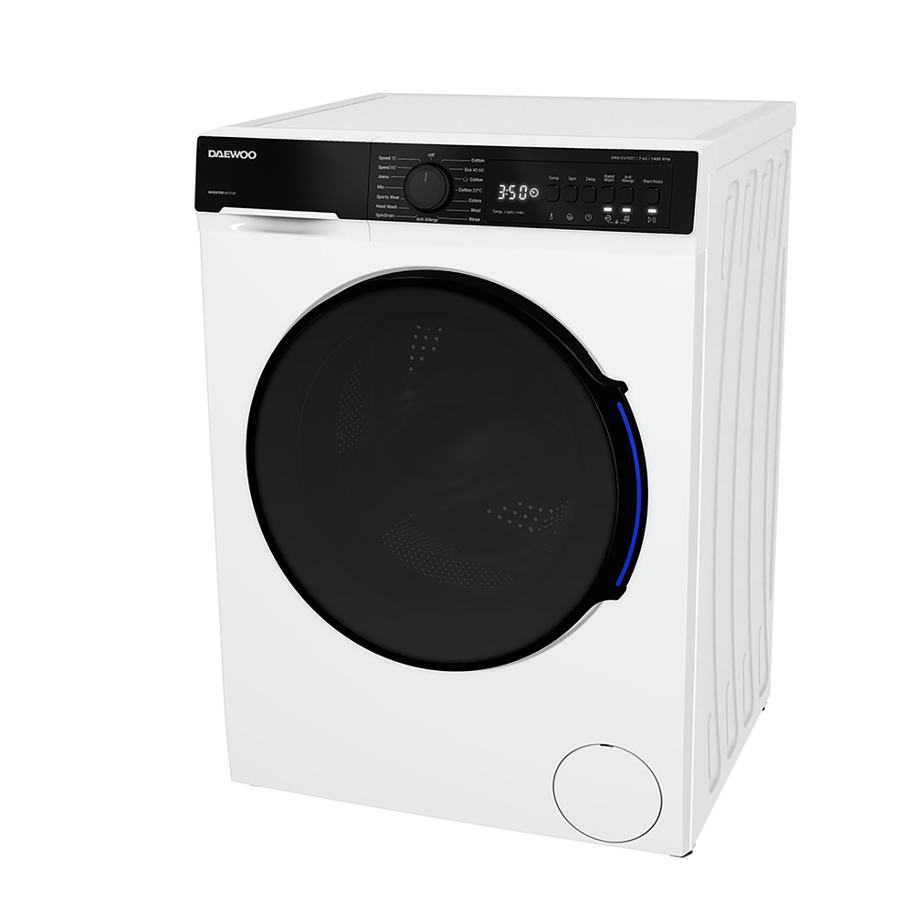 Mașină de spălat rufe Daewoo DWD-CV7021, 7 kg, 1400 rpm, Motor Inverter, Display [1]