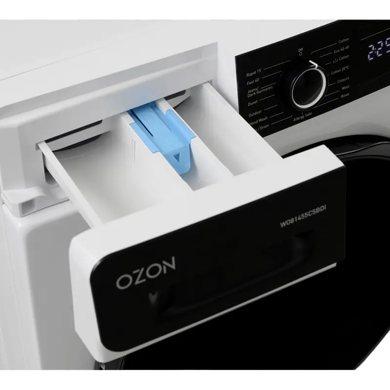 Стиральная машина OZON WO81455C5BDI 8 кг Белая – Ультра-тихий DC Inverter мотор и эффективная стирка [2]
