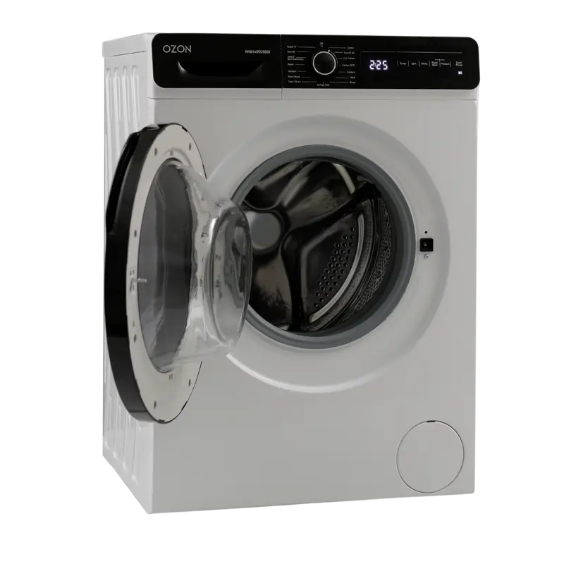 Стиральная машина OZON WO81455C5BDI 8 кг Белая – Ультра-тихий DC Inverter мотор и эффективная стирка [3]