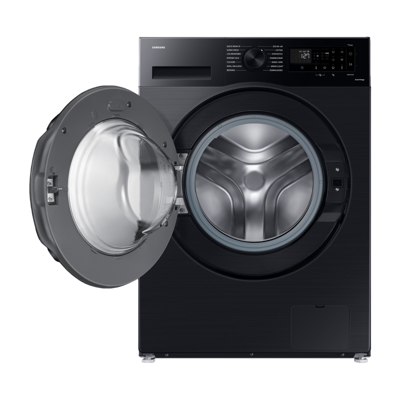 Mașină de spălat rufe Samsung WW11DG5B2FABLE (11 kg, 1400 rot/min, AI EcoBubble, Abur, Wi-Fi, Clasa A, Negru) [2]