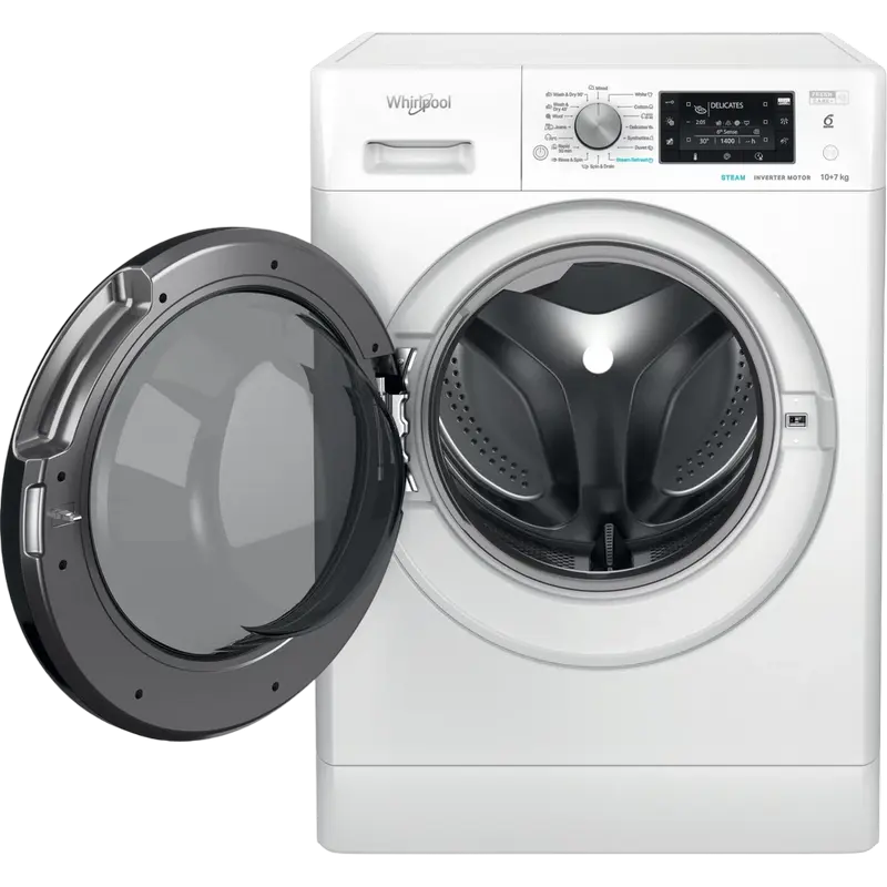 Mașină de spălat și uscat Whirlpool FFWDD 1076258 BV EU [2]