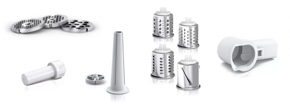 Meat Mincer Bosch MFW3X14WPutere:  2000 WMaterialul carcasei:  Metal, Plastic Capacitatea de mărunșire :  2,5 kg/mFuncție revers:  ДаProtecție la suprasarcină:  ДаAccesoriu pentru cârnați:  Да [4]