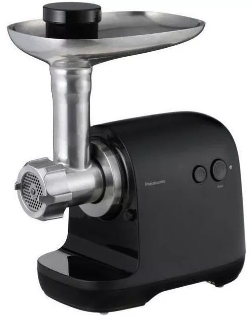 Meat Mincer Panasonic MK-GX1710KTQPutere:  1700 WMaterialul carcasei:  Oțel Inoxidabil, Plastic Capacitatea de mărunșire :  3 kg/mFuncție revers:  ДаAccesoriu pentru cârnați:  Да [2]
