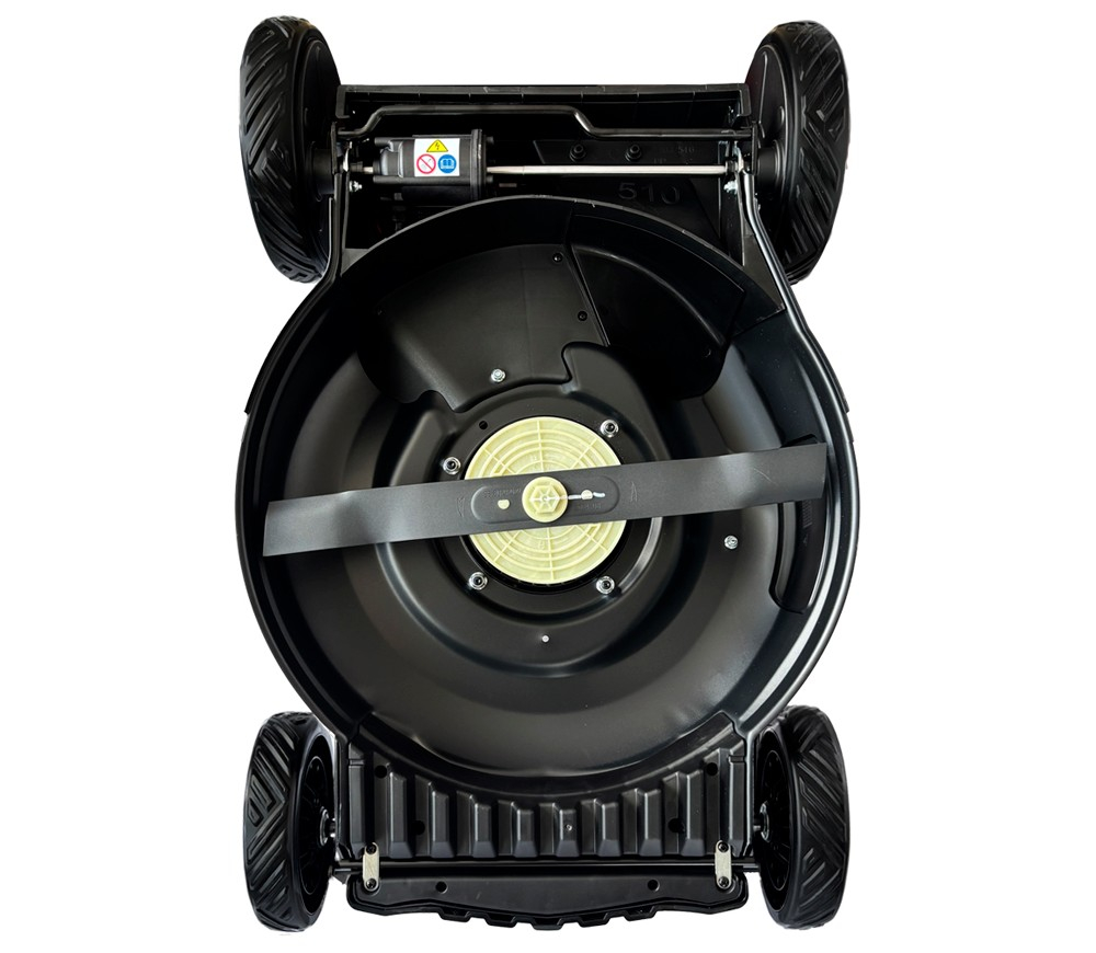 Mașină de tuns gazonul cu acumulator CROWN CT29020HSX-4 (2×20V, 2×4Ah, Brushless, 51 cm, Autopropulsată, Coș 60 l) [6]
