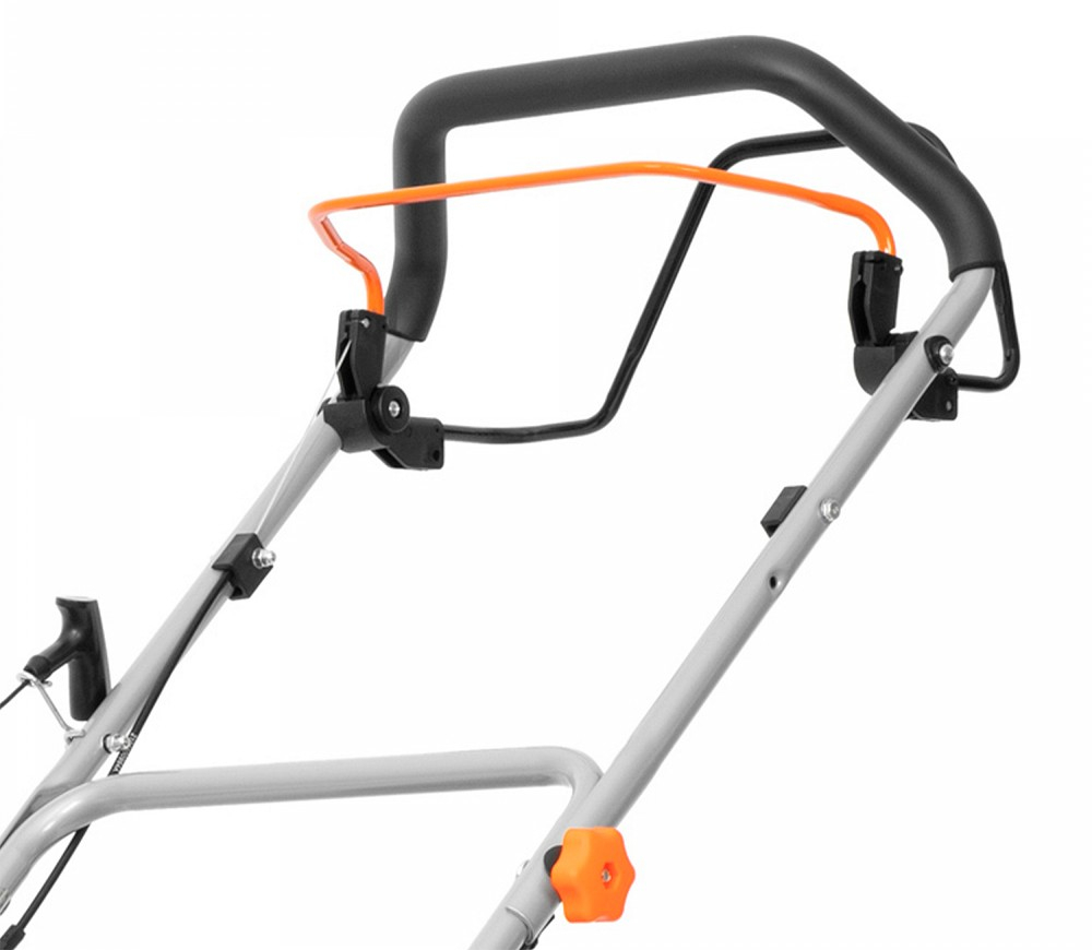 Mașină de tuns gazonul pe benzină DAEWOO DLM 43SP (3.4 CP, 131 cm³, 40 cm, Autopropulsată, Mulcire, Coș 50L) [7]