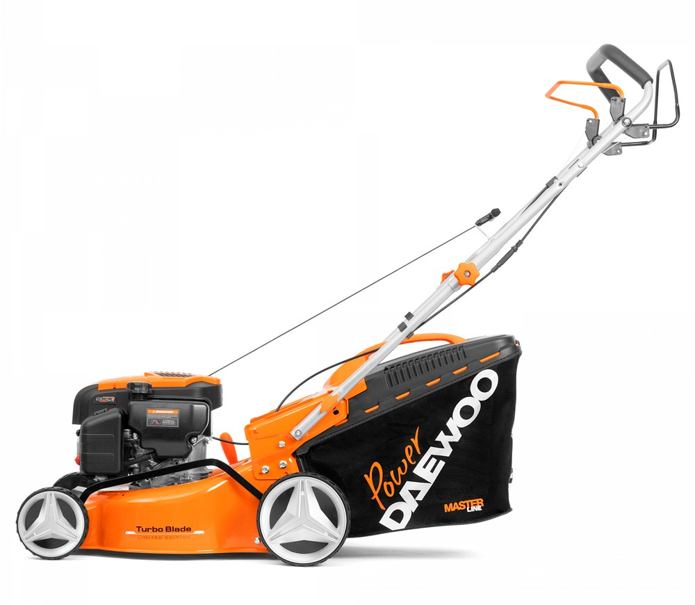 Mașină de tuns gazonul pe benzină DAEWOO DLM 43SP (3.4 CP, 131 cm³, 40 cm, Autopropulsată, Mulcire, Coș 50L) [3]