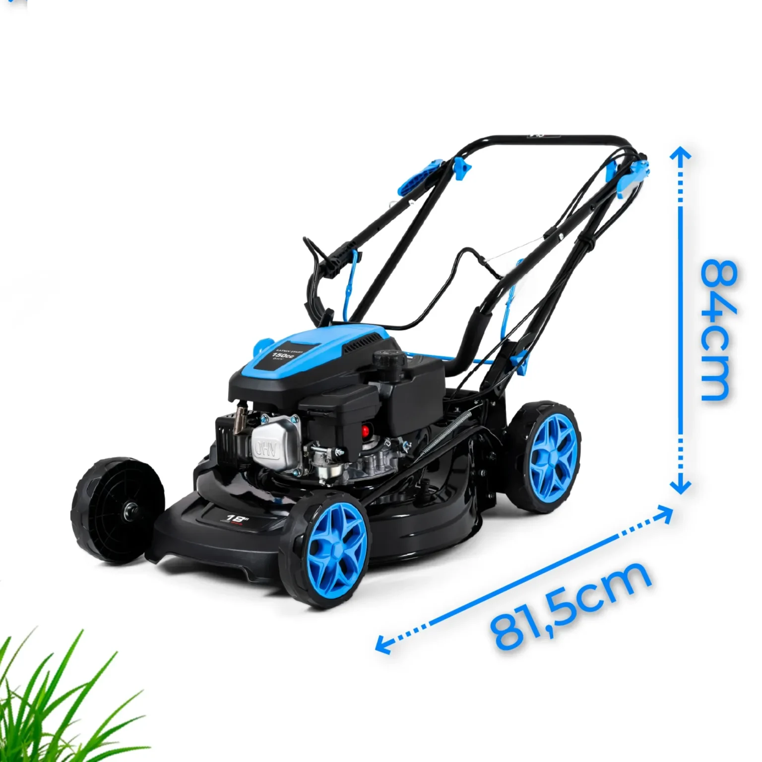 Maşina de tuns gazonul pe benzină HEXWELT MOWER 150  [5]