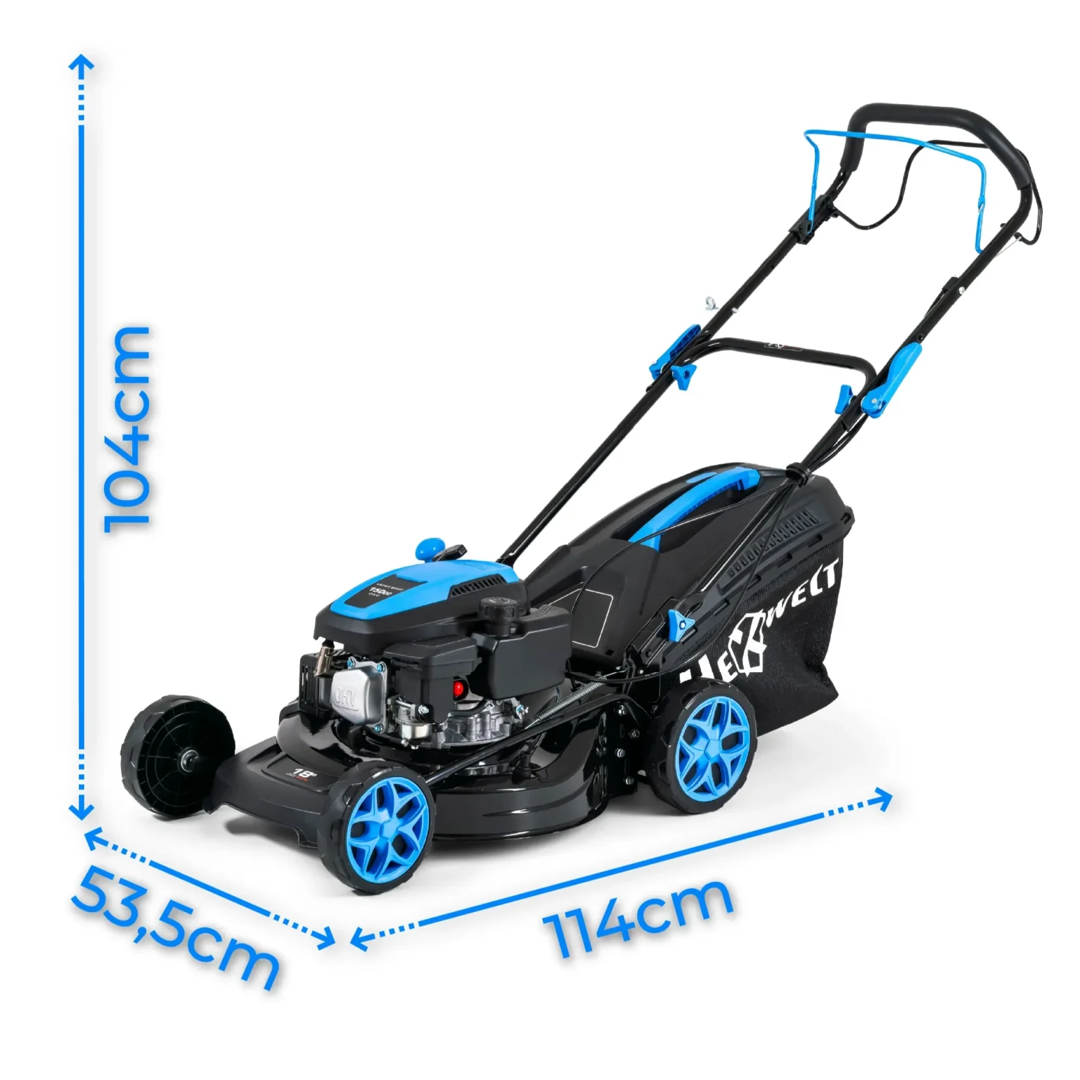 Maşina de tuns gazonul pe benzină HEXWELT MOWER 150  [4]