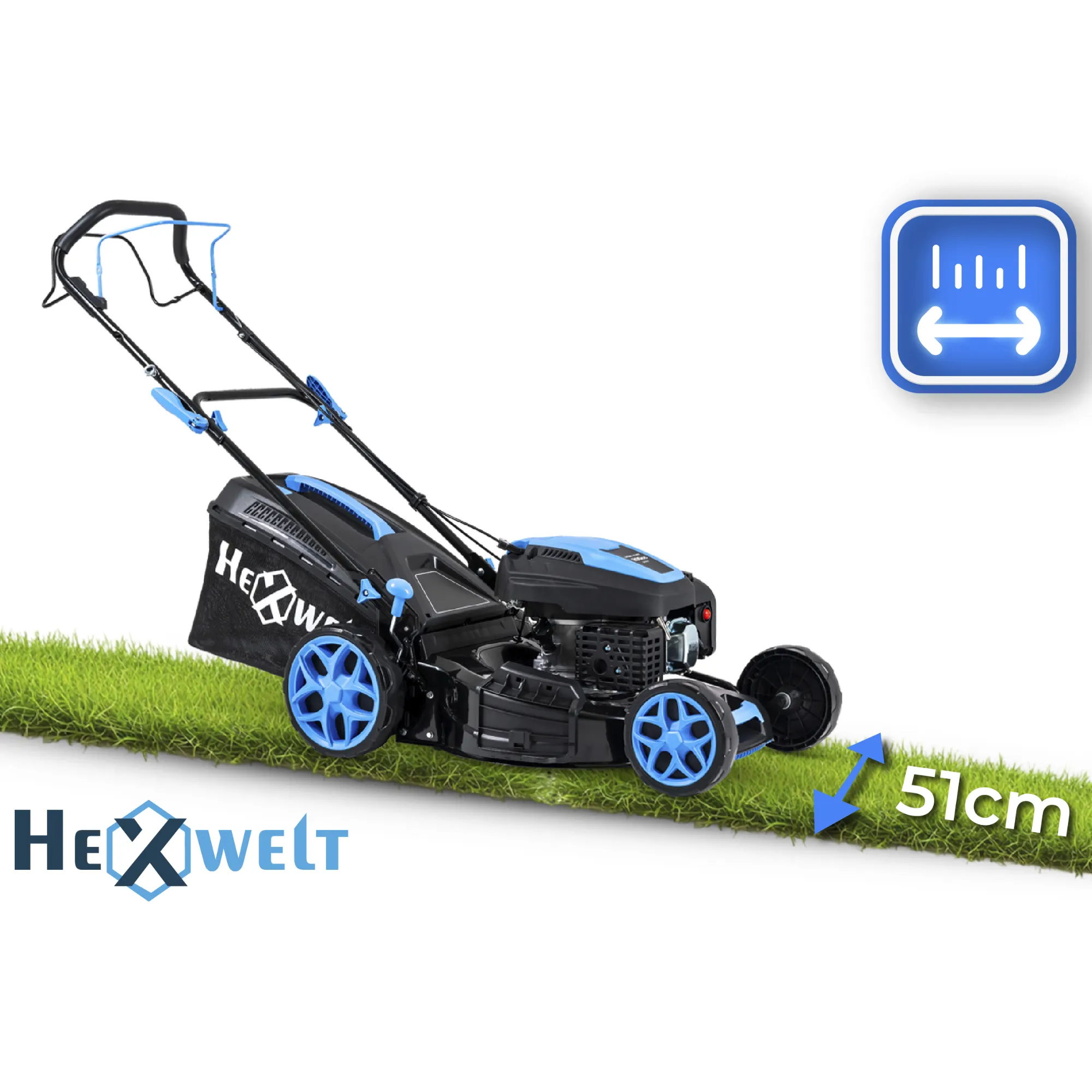 Бензиновая газонокосилка HEXWELT MOWER 200 [3]