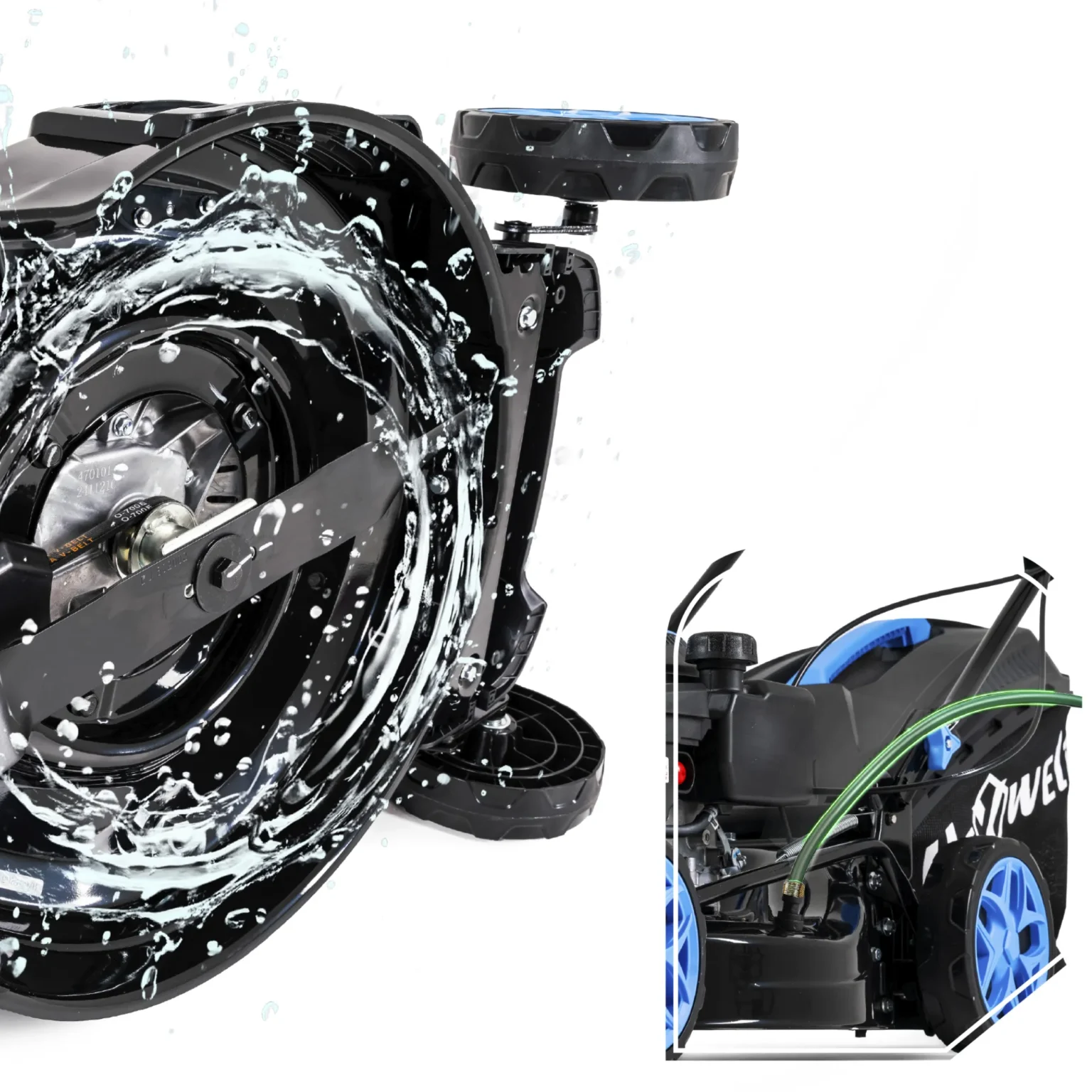 Бензиновая газонокосилка HEXWELT MOWER 224 [3]