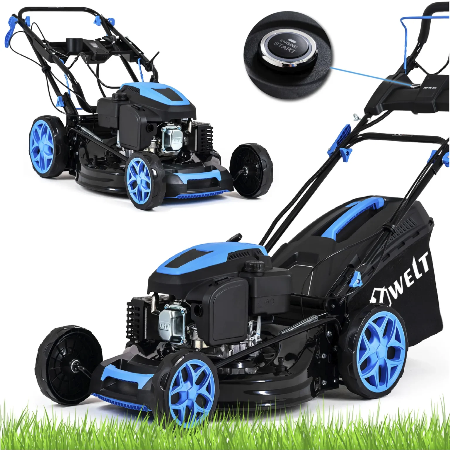 Бензиновая газонокосилка HEXWELT MOWER 224 [4]