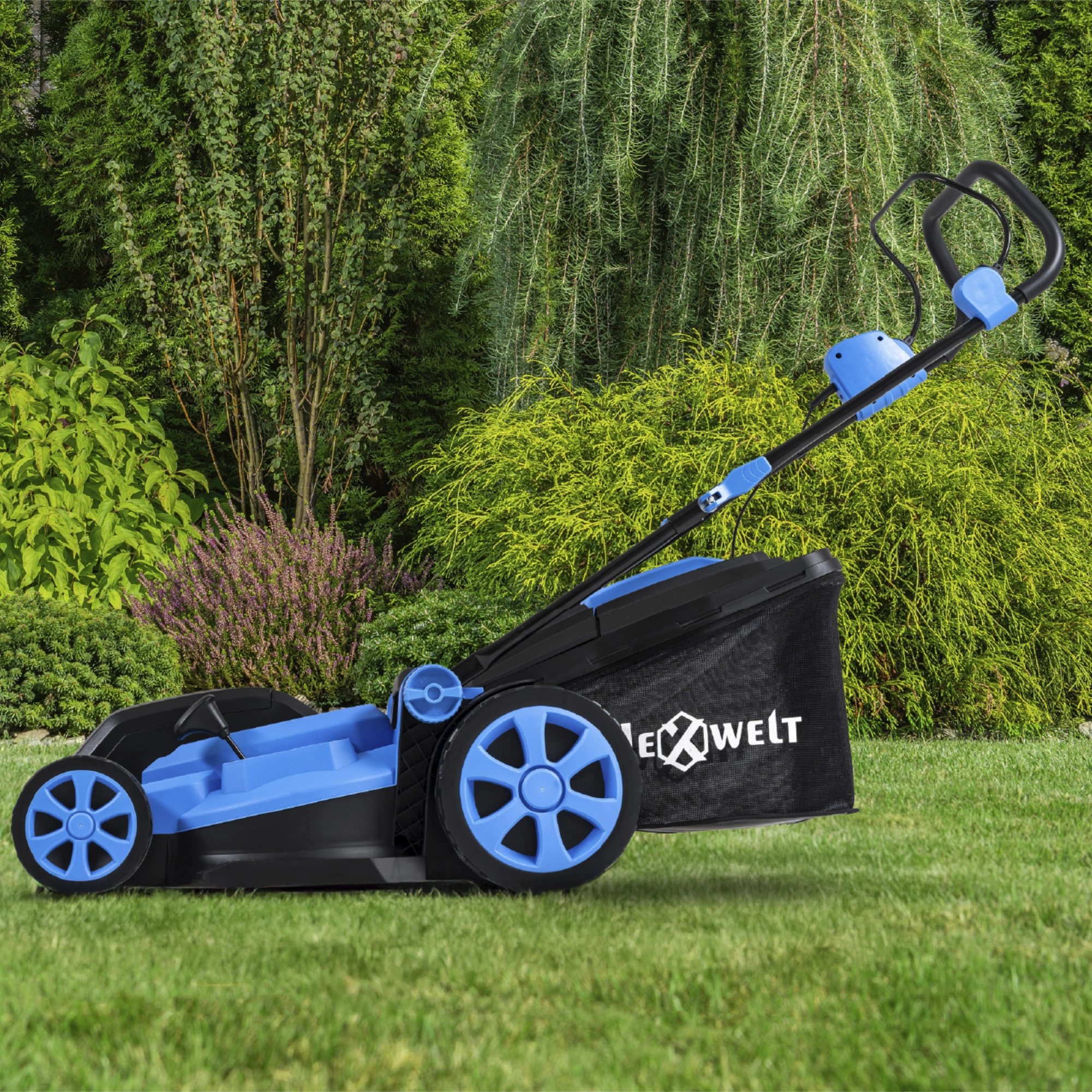 Газонокосилка аккумуляторная Hexwelt HW-KA-40 [9]