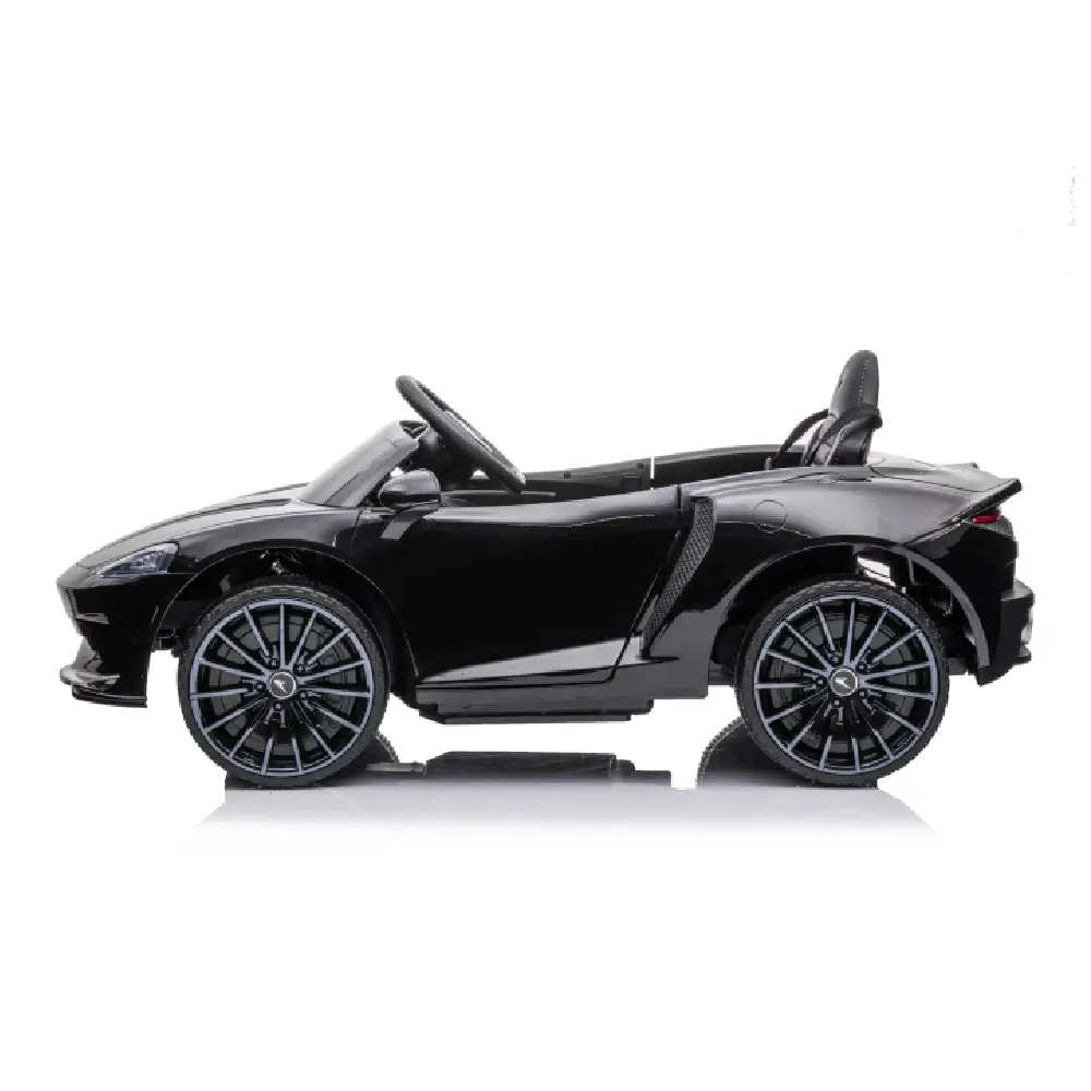 Mașină electrică McLaren MGT620/1 neagră – stil supersport premium, 2 motoare și telecomandă pentru mici piloți de Formula 1! [2]