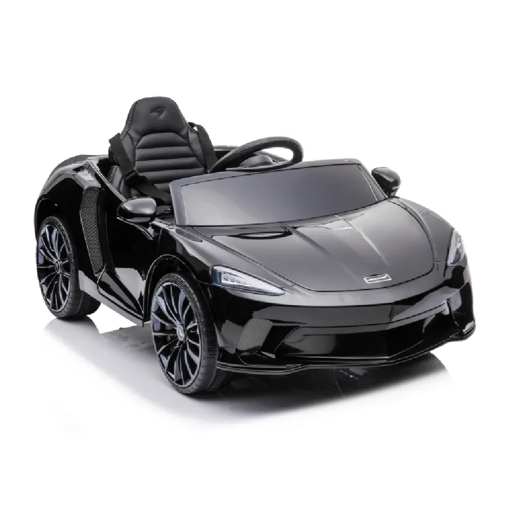 Mașină electrică McLaren MGT620/1 neagră – stil supersport premium, 2 motoare și telecomandă pentru mici piloți de Formula 1! [4]