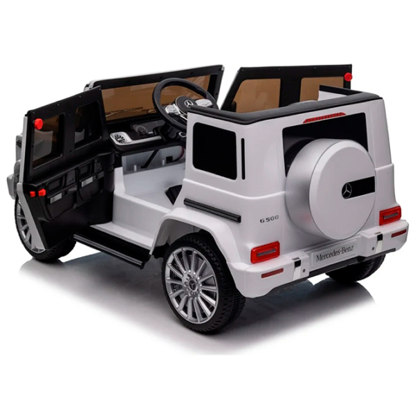 Электромобиль Mercedes Benz G белый [2]