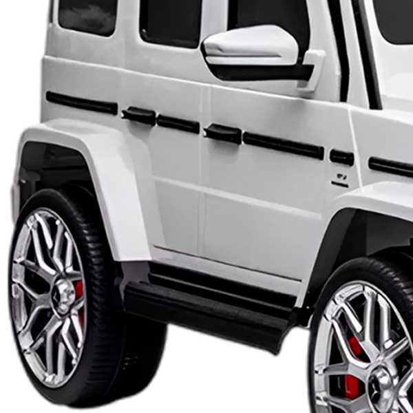 Электромобиль Mercedes Benz G белый [6]