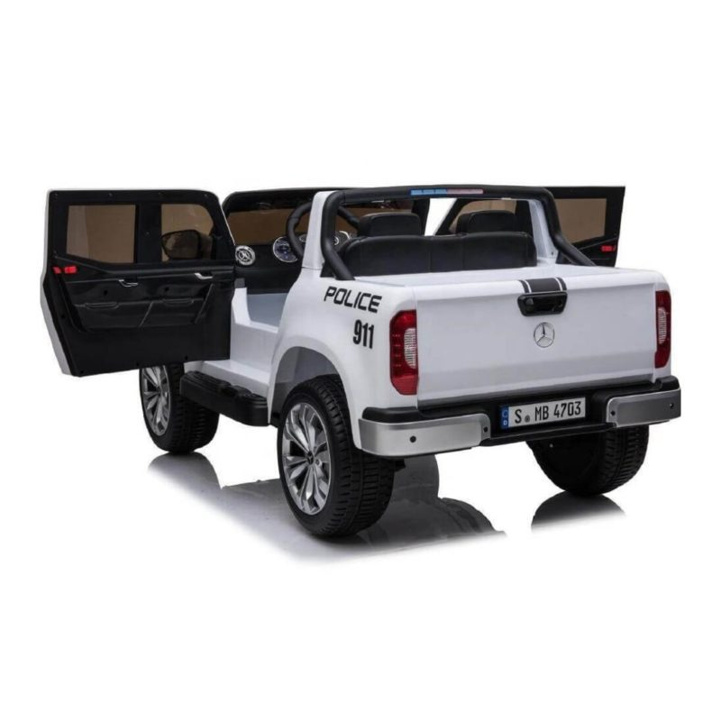 Mașină electrică Mercedes-Benz Police MB4703 – stil, siguranță și aventură pentru doi copii [3]