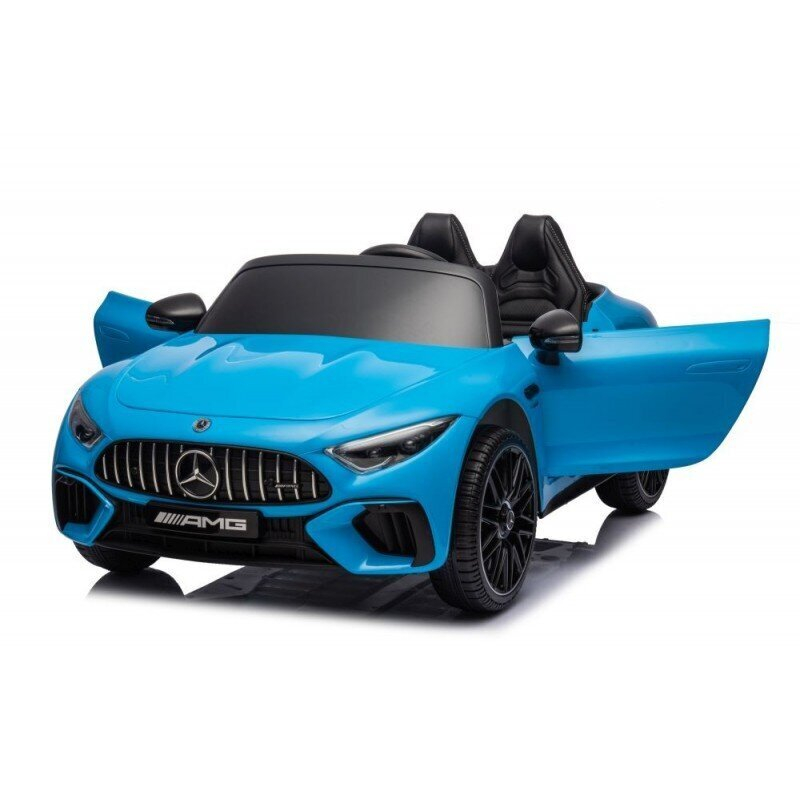 Машина аккумуляторная Mercedes Benz SL63 Синяя – 24V7Ah, 2 мотора 200W, MP3, пульт, мягкие колёса EVA [7]