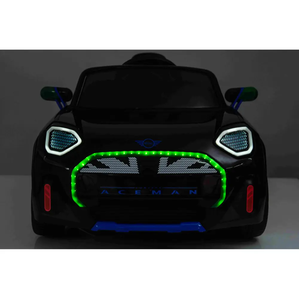 Mașină electrică MINI Concept Aceman JE1688 / 2 negru – stil urban cool, compact și modern cu telecomandă pentru mici exploratori! [2]