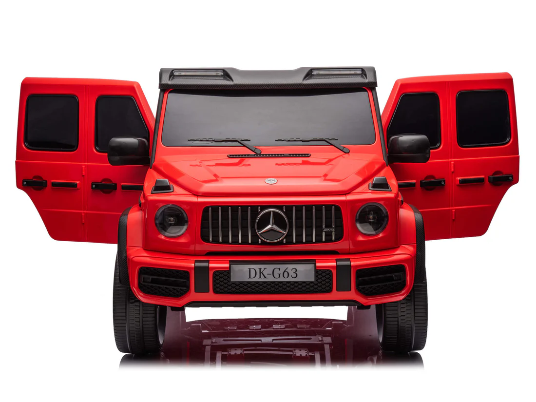 Mașină electrică pentru copii Mercedes Benz G63 – 24V 14Ah, 4 motoare de 200W, scaune din piele, MP3, telecomandă, roți EVA, greutate suportată 80 kg [3]