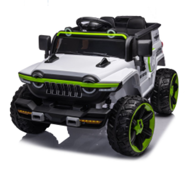 Mașină electrică pentru copii Wrangler Alb [1]