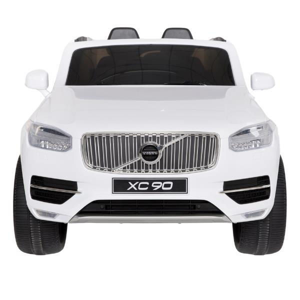 Детский электромобиль VOLVO XC90 – Стиль, безопасность и радость для маленьких водителей! 12V7AH | 2 мотора по 35W | Колёса EVA | Кожаные сиденья | Белый цвет [2]