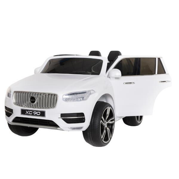 Детский электромобиль VOLVO XC90 – Стиль, безопасность и радость для маленьких водителей! 12V7AH | 2 мотора по 35W | Колёса EVA | Кожаные сиденья | Белый цвет [5]