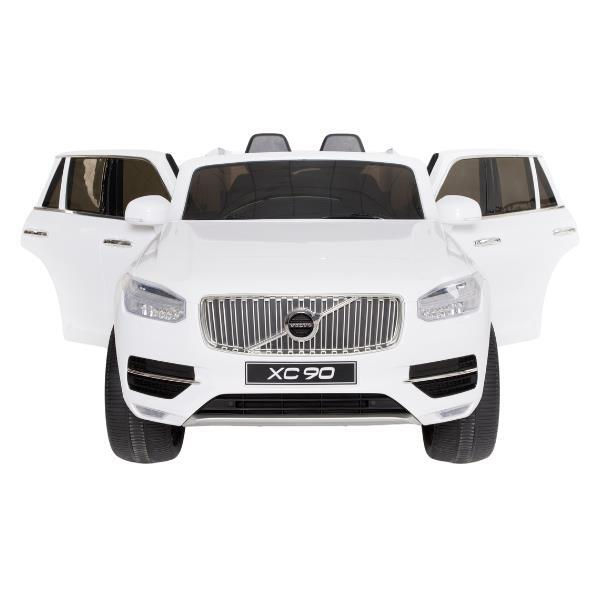 Детский электромобиль VOLVO XC90 – Стиль, безопасность и радость для маленьких водителей! 12V7AH | 2 мотора по 35W | Колёса EVA | Кожаные сиденья | Белый цвет [6]