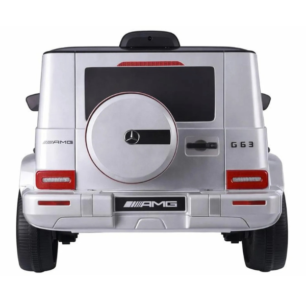 Mașinuță electrică licențiată Mercedes-AMG G63 pentru copii (12V7Ah, 2x35W, EVA, Piele) [8]