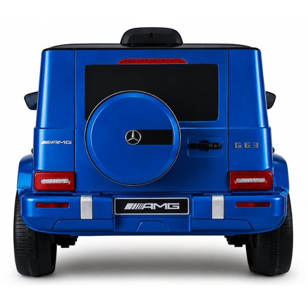 Mașinuță electrică licențiată Mercedes-AMG G63 pentru copii (12V7Ah, 2x35W, EVA, Piele) [5]