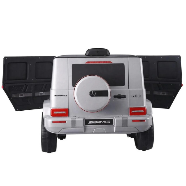 Mașinuță electrică licențiată Mercedes-AMG G63 pentru copii (12V7Ah, 2x35W, EVA, Piele) [7]