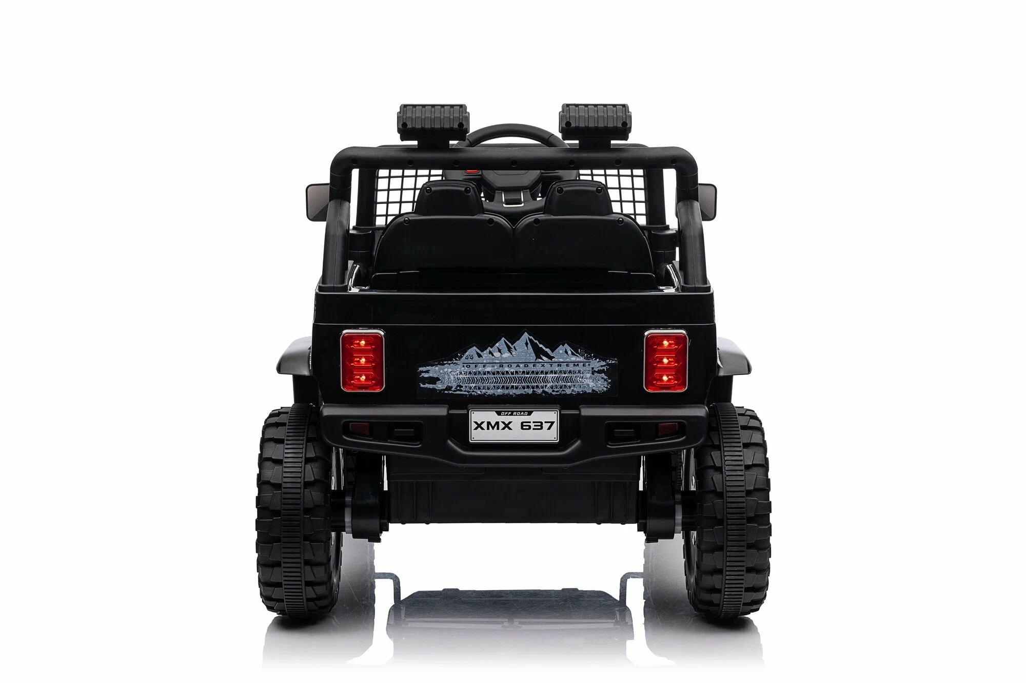 Детский электромобиль Jeep Rubicon MX637/1, Черный – мощь, стиль и безопасность [18]