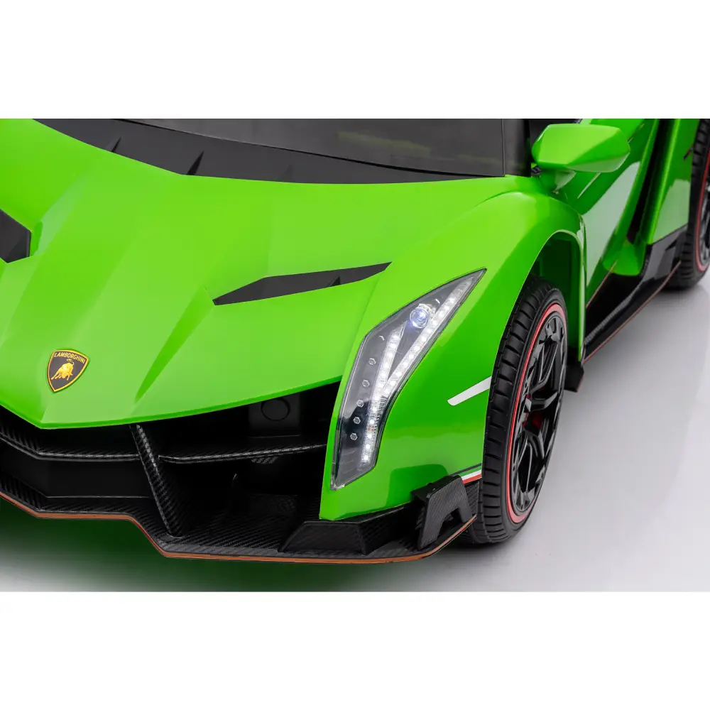 Электромобиль для детей LAMBORGHINI VENENO MX615B/1, 12V 7Ah, кожаное сиденье, мягкие колёса EVA, MP3, нагрузка до 30 кг [5]