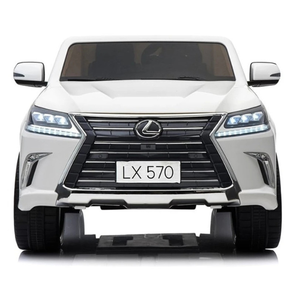 Mașinuță electrică pentru copii LEXUS LX570 Licențiată (Baterie 12V7Ah, 2 Motoare 35W, Roți EVA, Scaun Piele, MP4, Telecomandă 2.4G) [2]