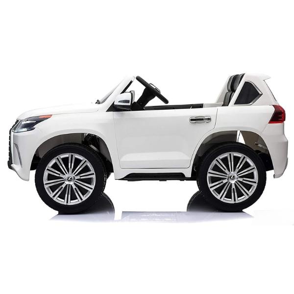 Mașinuță electrică pentru copii LEXUS LX570 Licențiată (Baterie 12V7Ah, 2 Motoare 35W, Roți EVA, Scaun Piele, MP4, Telecomandă 2.4G) [6]