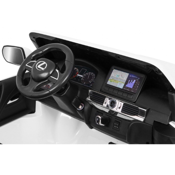 Mașinuță electrică pentru copii LEXUS LX570 Licențiată (Baterie 12V7Ah, 2 Motoare 35W, Roți EVA, Scaun Piele, MP4, Telecomandă 2.4G) [11]