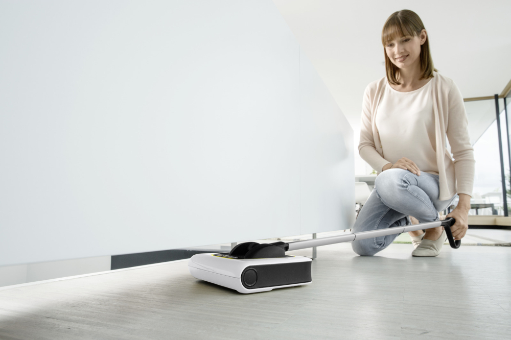 Mătură Electrică cu Acumulator Kärcher KB 5 (Alb) - Curățenie Rapidă și Eficientă [4]