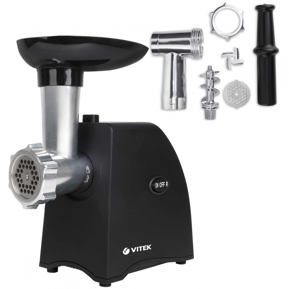 Meat mincer VITEK VT-3635Putere:  2000 WMaterialul carcasei:  Plastic Capacitatea de mărunșire :  1,8 kg/mFuncție revers [3]