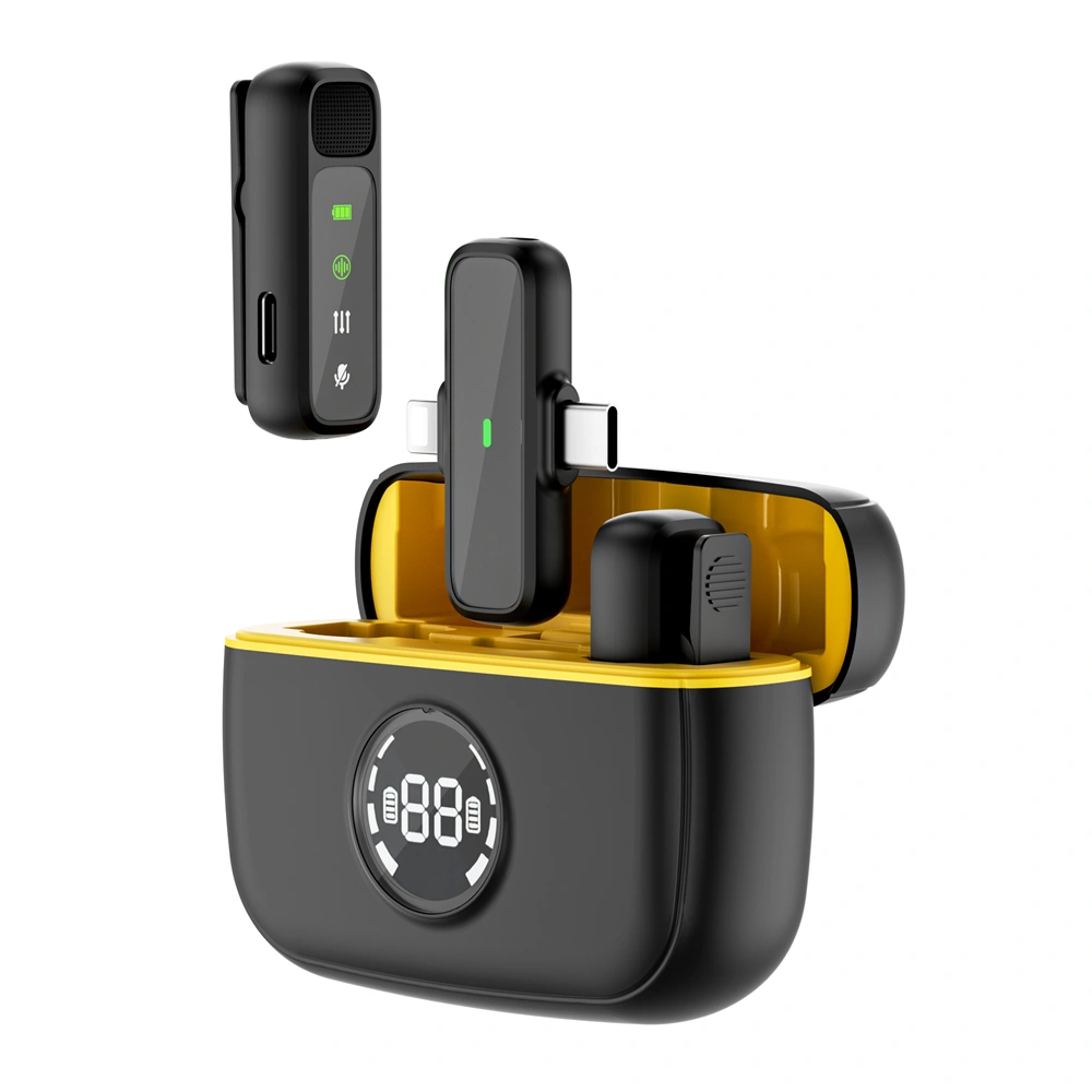 Microfon Mini 2 în 1 Wi-WM003 – микрофон с шумоподавлением и портами USB-C и Lightning | Mobishop.md [1]