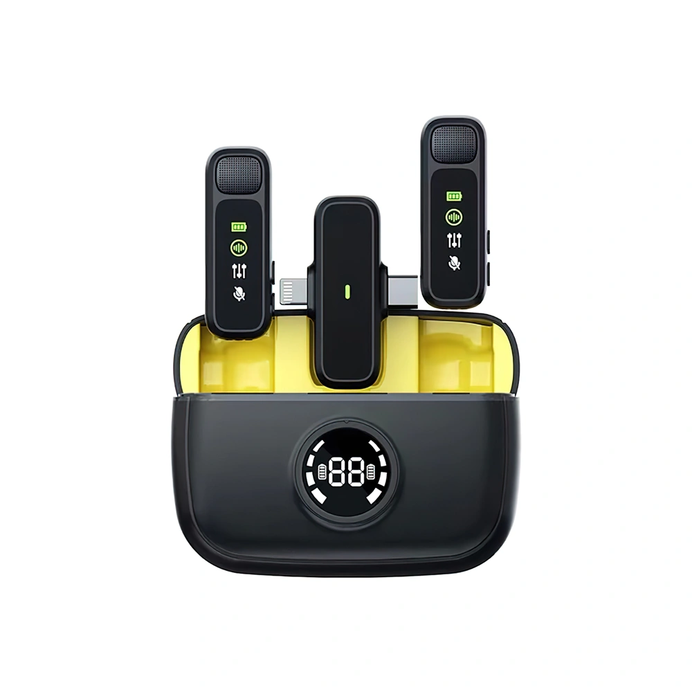 Microfon Mini 2 în 1 Wi-WM003 – микрофон с шумоподавлением и портами USB-C и Lightning | Mobishop.md [3]