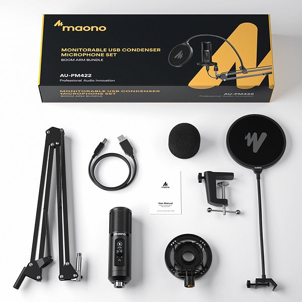 Microfon Profesional Podcast USB Plug & Play [2]