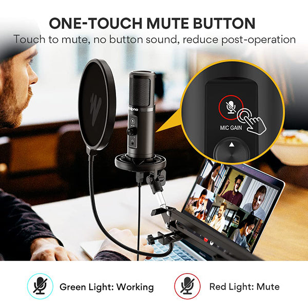 Microfon Profesional Podcast USB Plug & Play [7]