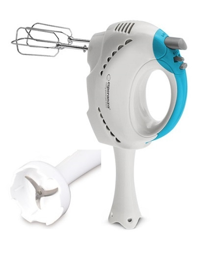 Mixer de mână Esperanza TIRAMISU EKM010, 300W, 2 în 1 – Mixer + Blender, viteze ajustabile + funcție Turbo [2]